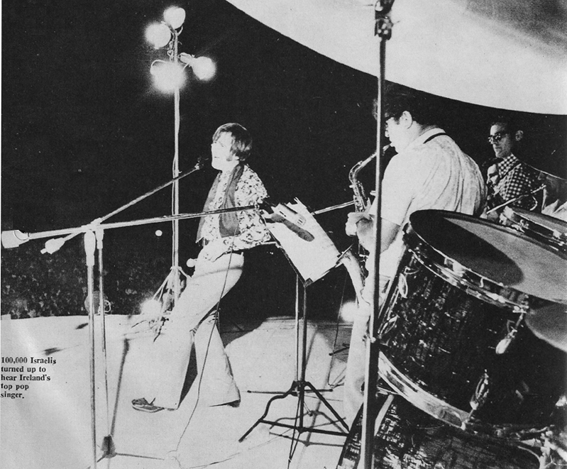 joe dolan & group in israel 1970 live on stage
