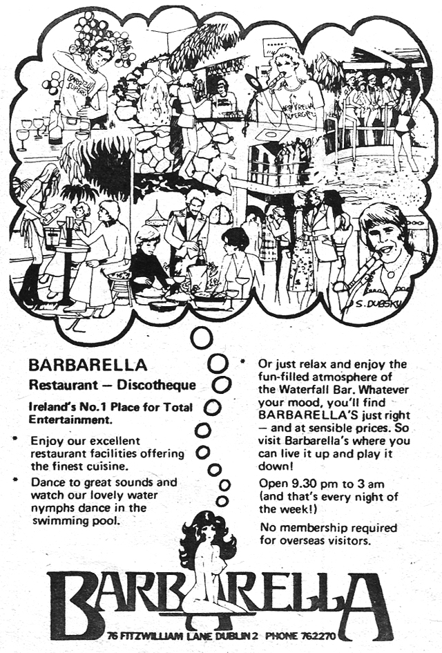 barbarellas-disco- nightclub-dublin-1977