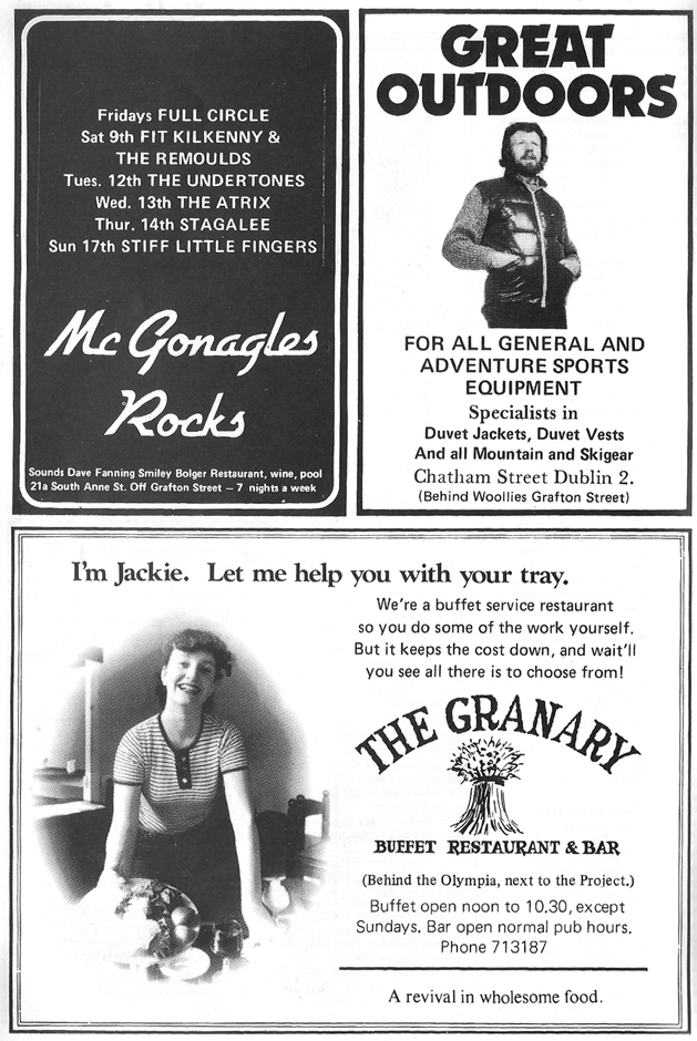 mcgonagles advert