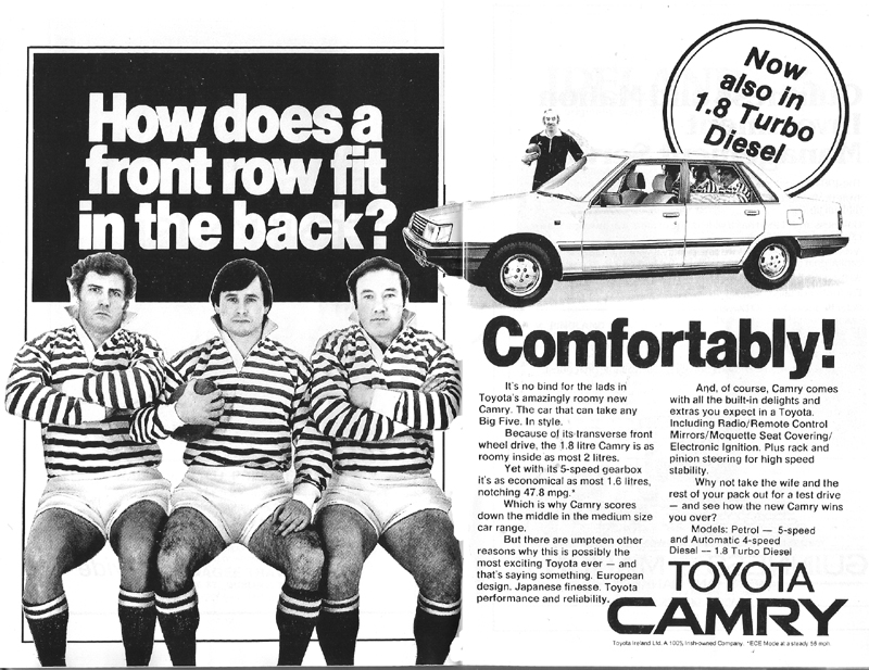 camry advert 1984