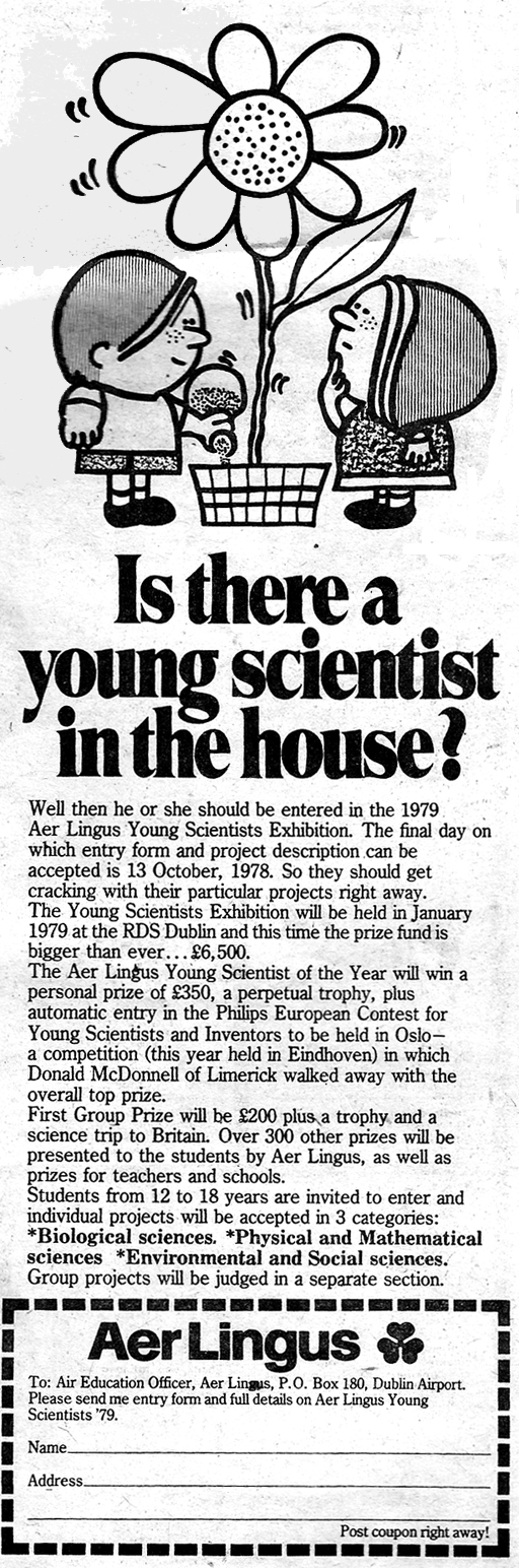 young scientist-ireland-advert-for-1978