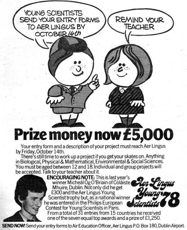 young scientist-ireland-advert-for-1979
