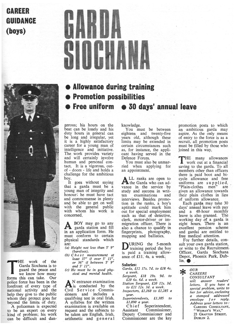 garda1966-careers guidance womans way