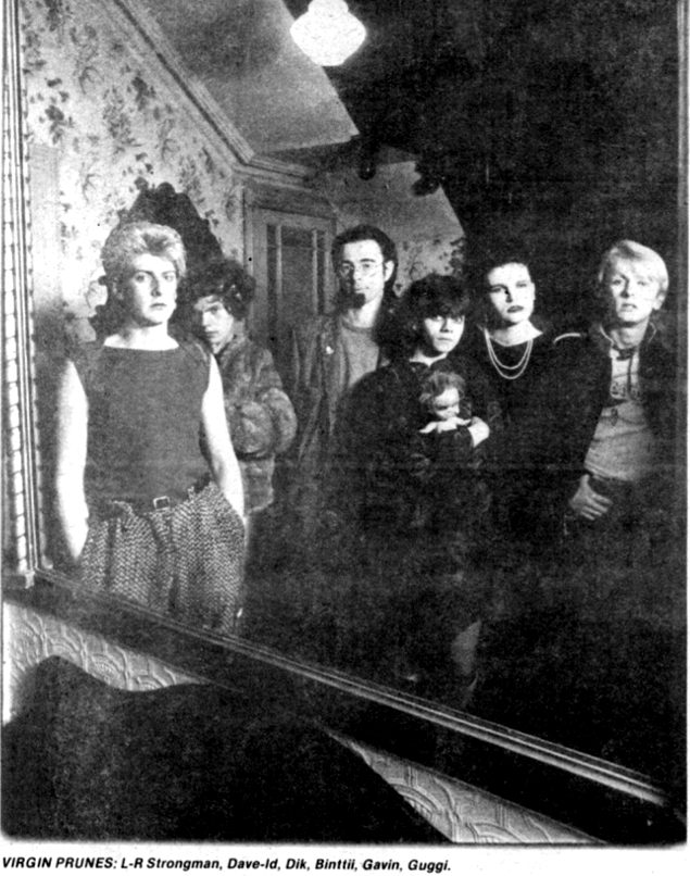 virgin prunes record mirror 1981