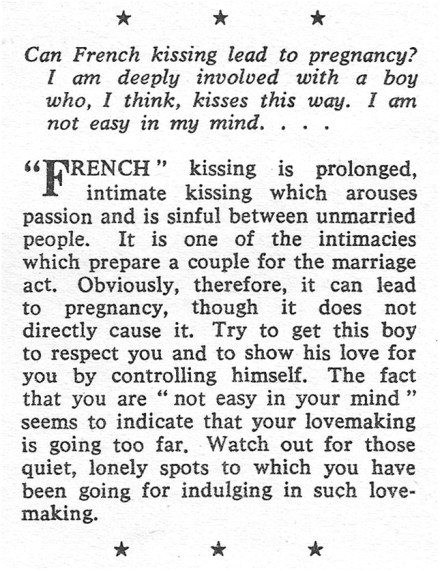 french-kissing