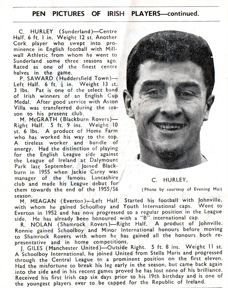 pen-pictures - c-hurley-ireland-1961