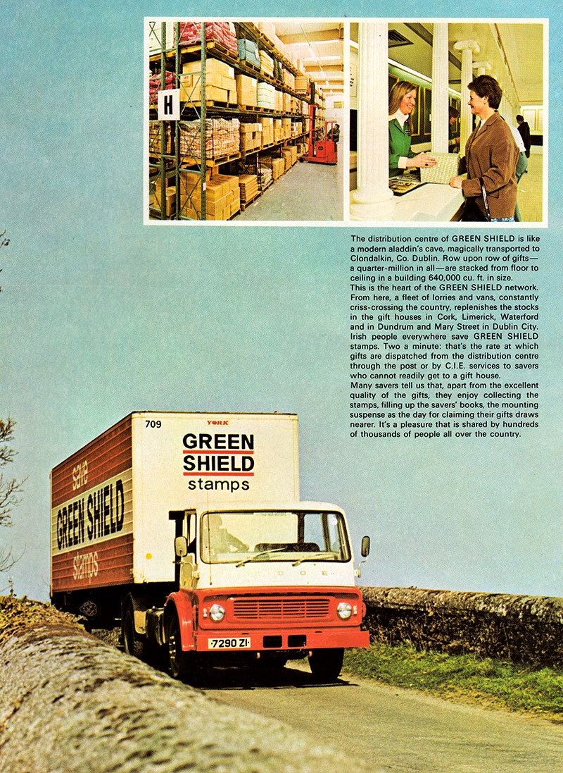 Irish Catalogue #10 - inside back page greenshield-july-1974-insideback