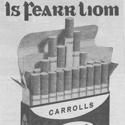 Two Irish Cigarette Adverts from 1959 – Brand New Retro