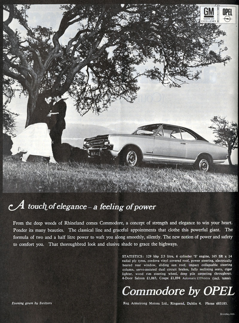 OPEL COMMODORE 1970