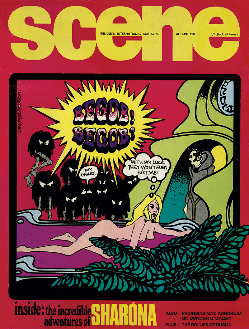 jim Fitzpatrick cover of Scene 1968