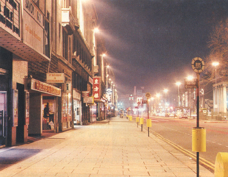 O'Connell St from the Savoy Cinema